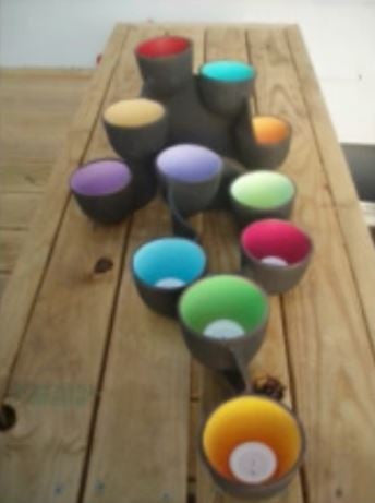 LightWave Candle Sculptures from Starry Lights Studio