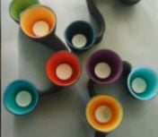 LightWave Candle Sculptures from Starry Lights Studio