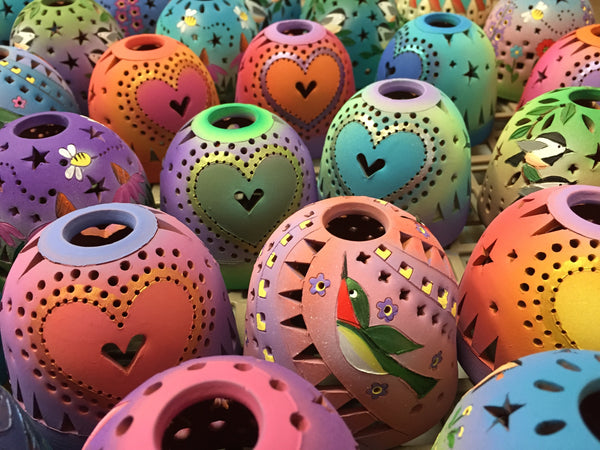 sending love heart luminary 2