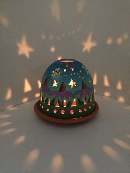 bees in the garden luminary 2