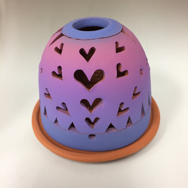 sending love heart luminary 1