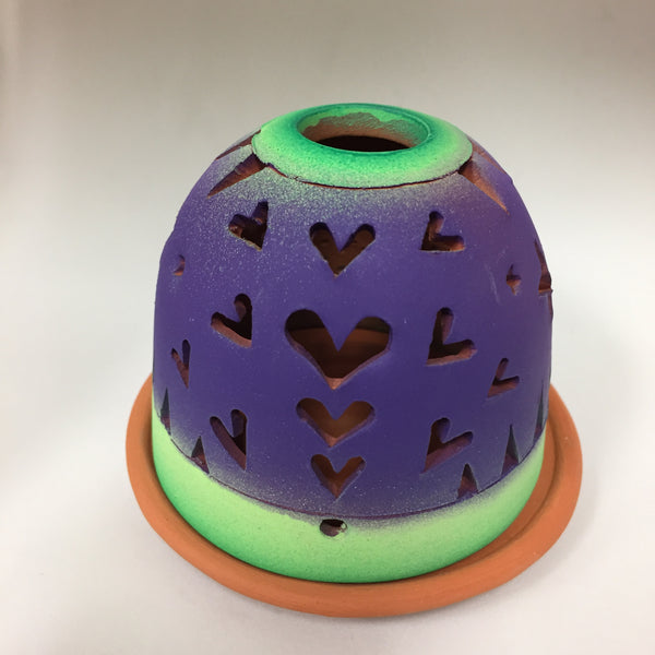 sending love heart luminary 7