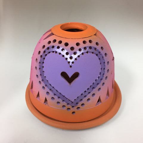 sending love heart luminary 8