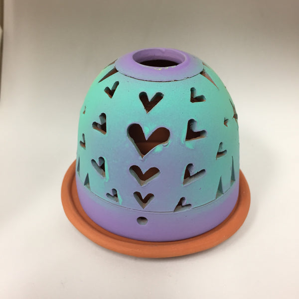 sending love heart luminary 9