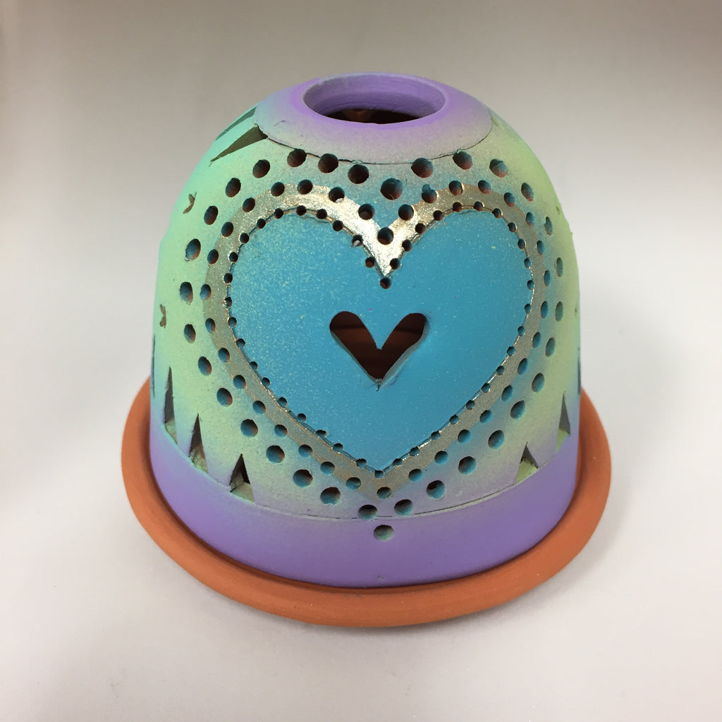 sending love heart luminary 9