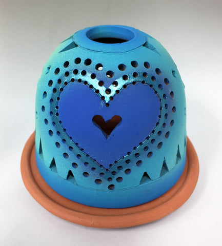 sending love heart luminary 10