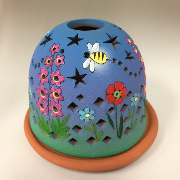 bees in the garden luminary 4