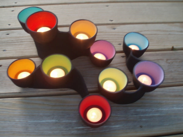 LightWave Candle Sculptures from Starry Lights Studio