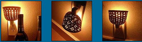 Half round night sparkle winged twin dragonflies